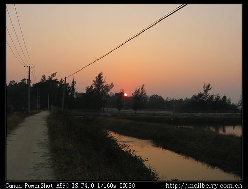 夕阳西下
