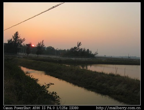 夕阳西下