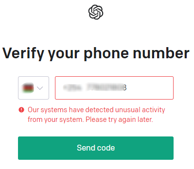 Our systems have detected unusual activity from your system