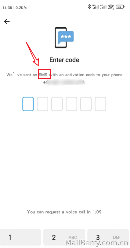 telegram sms