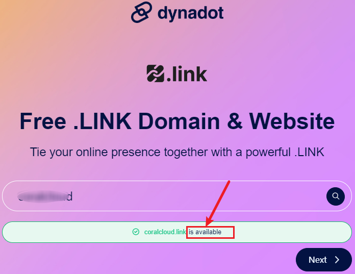 保姆级教程：免费域名link注册过程