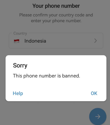 TG账号被banned了，如何解除封禁呢？
